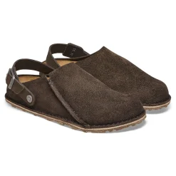 Heren Birkenstock Pantoffels-Lutry Premium Suede