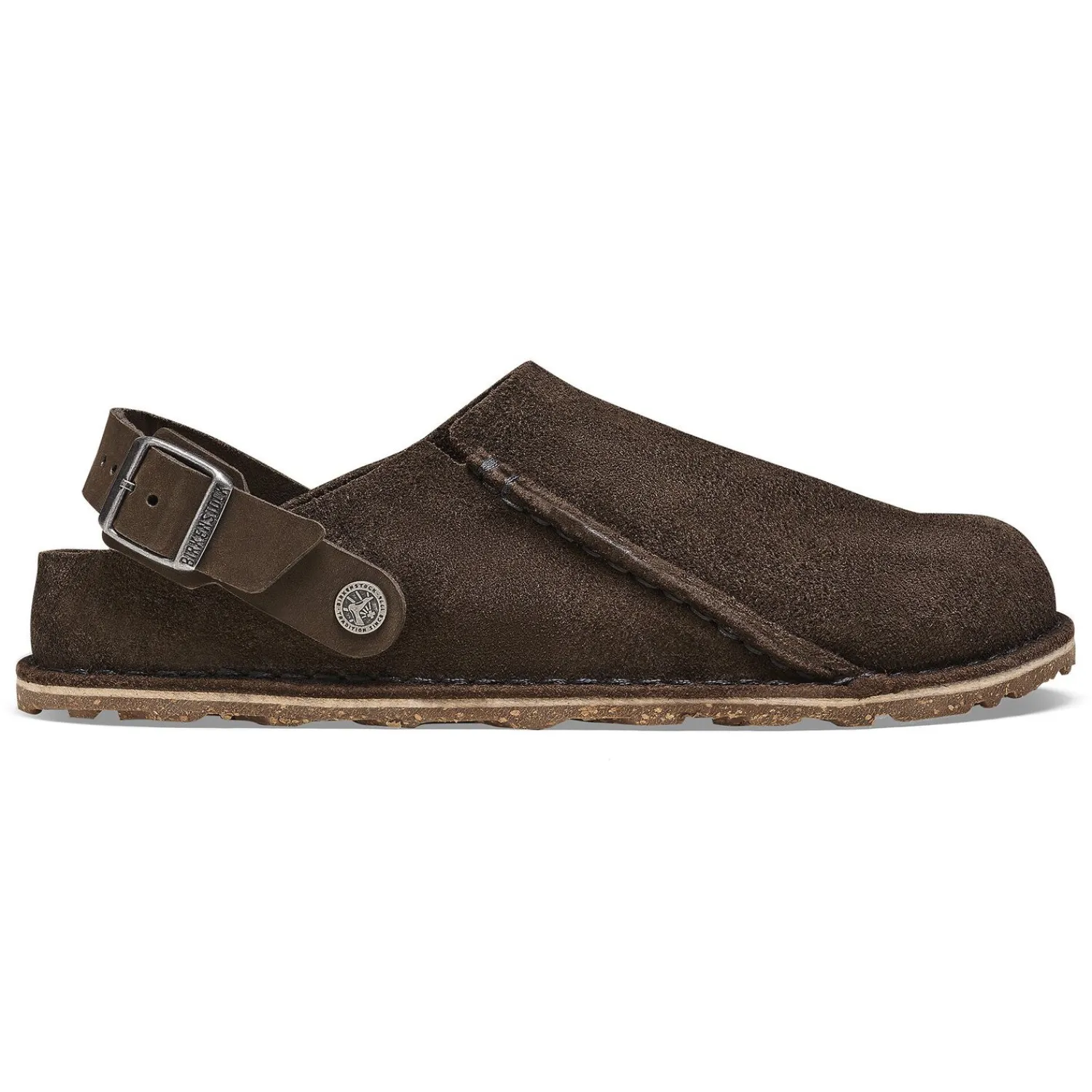 Heren Birkenstock Pantoffels-Lutry Premium Suede