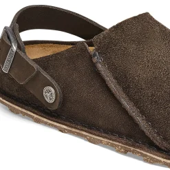 Heren Birkenstock Pantoffels-Lutry Premium Suede