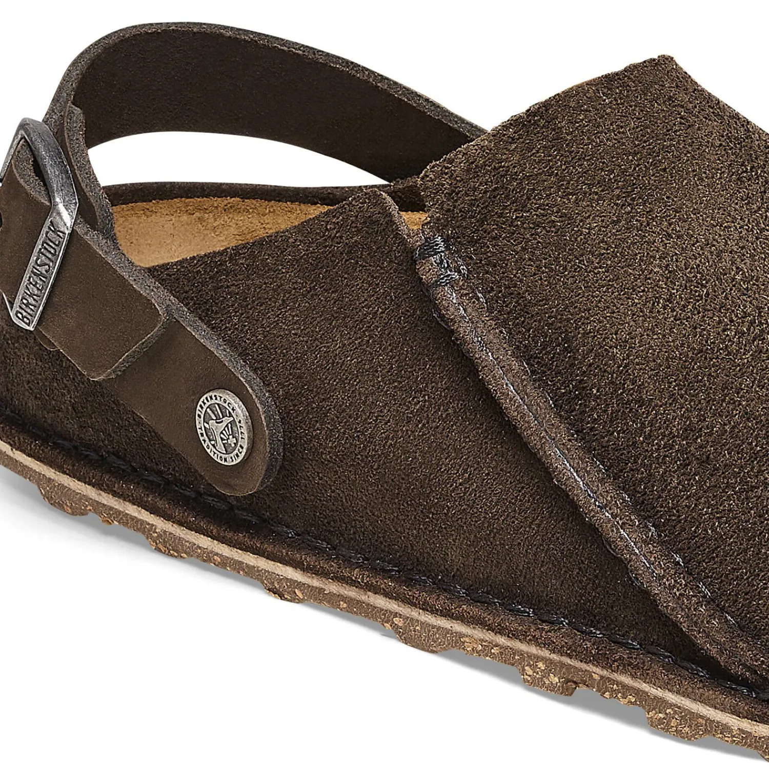 Heren Birkenstock Pantoffels-Lutry Premium Suede
