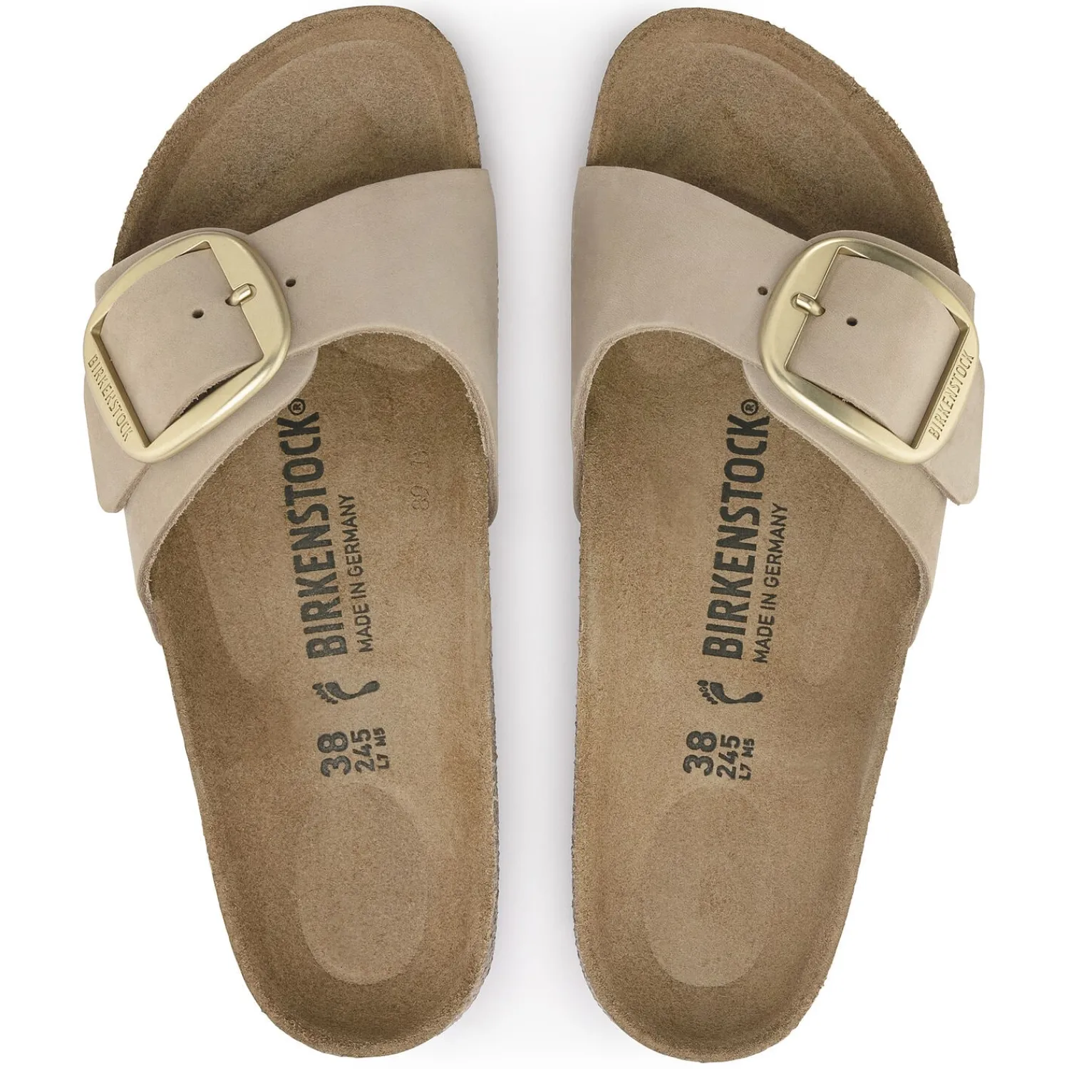 Dames Birkenstock Een Riem-Madrid Big Buckle