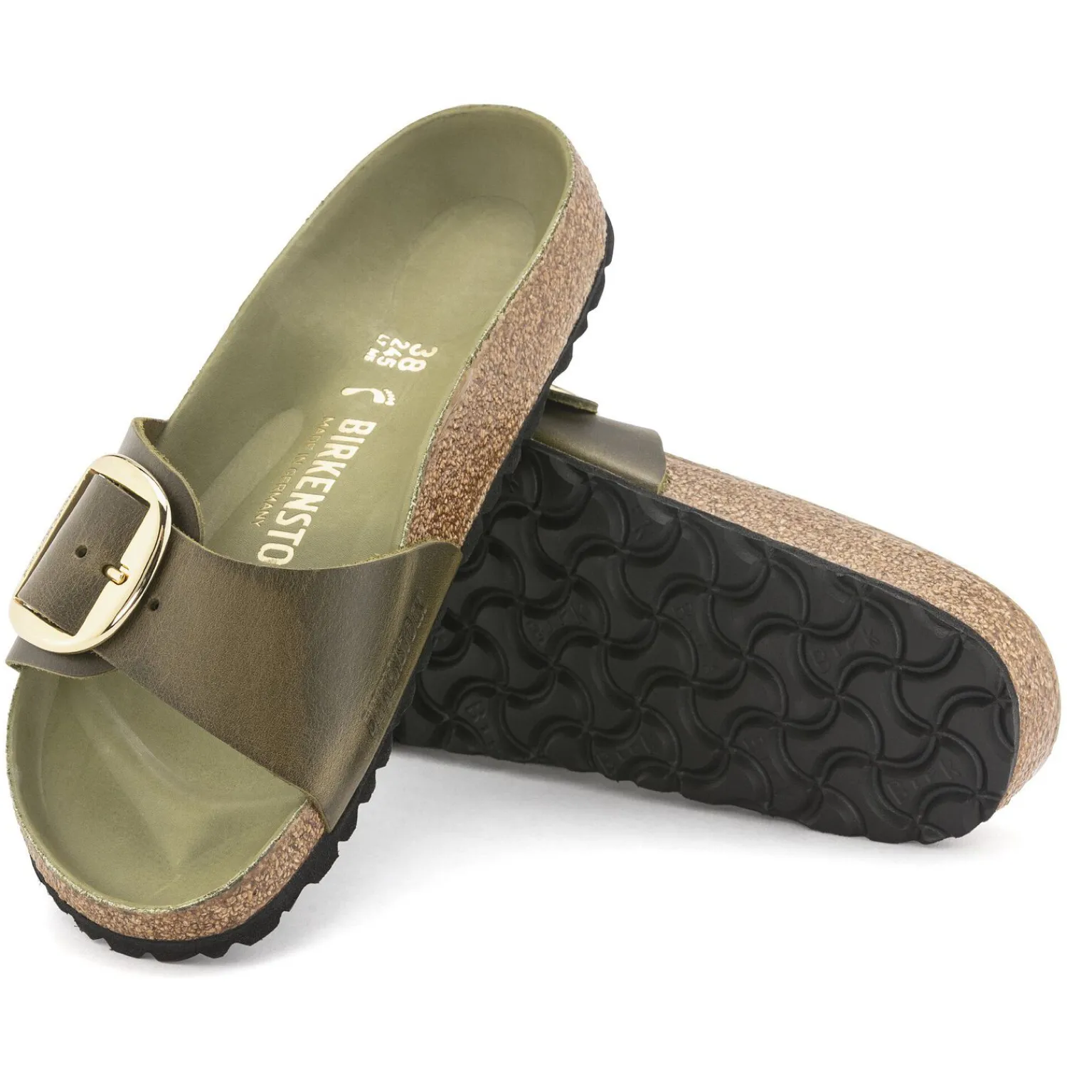 Dames Birkenstock Een Riem-Madrid Big Buckle