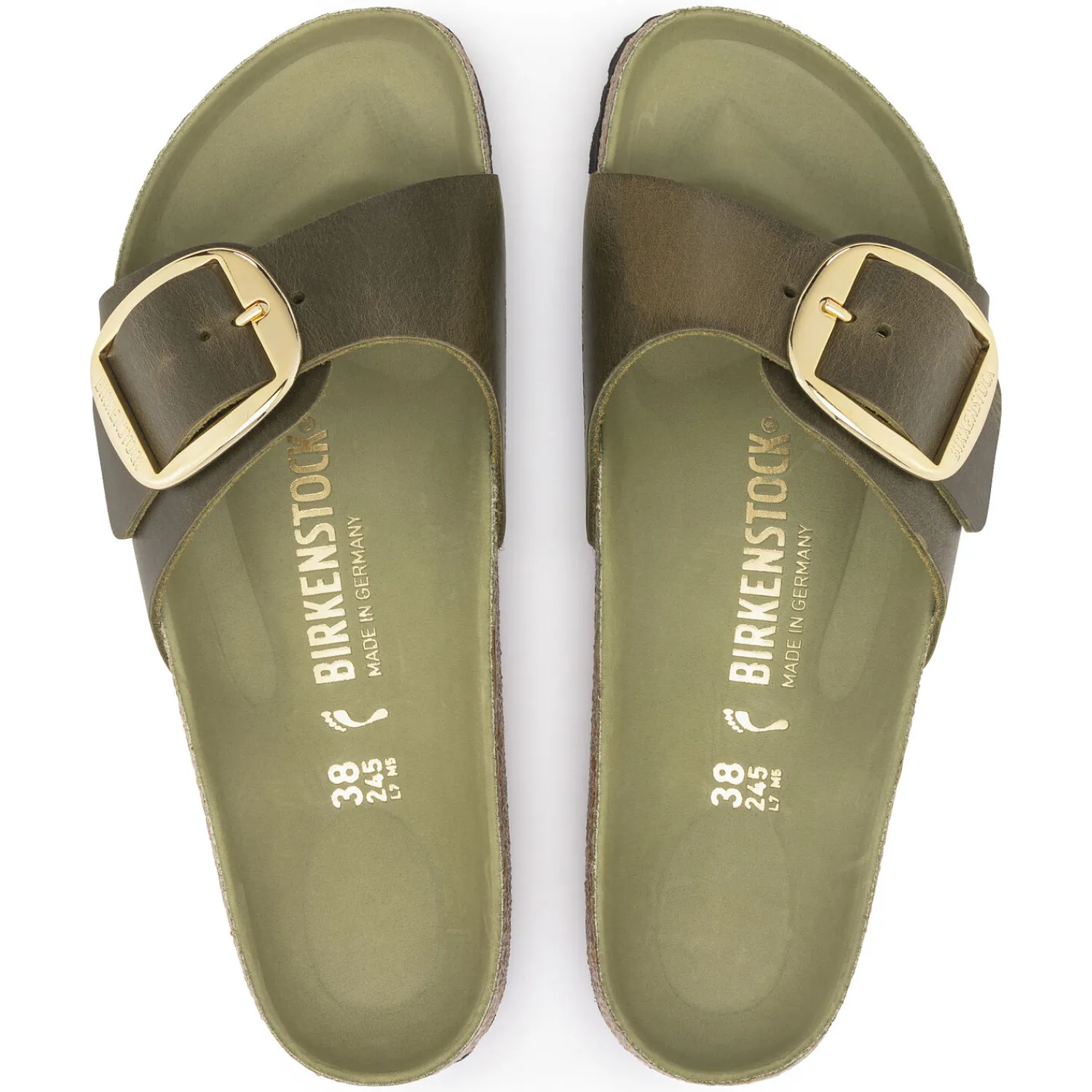 Dames Birkenstock Een Riem-Madrid Big Buckle