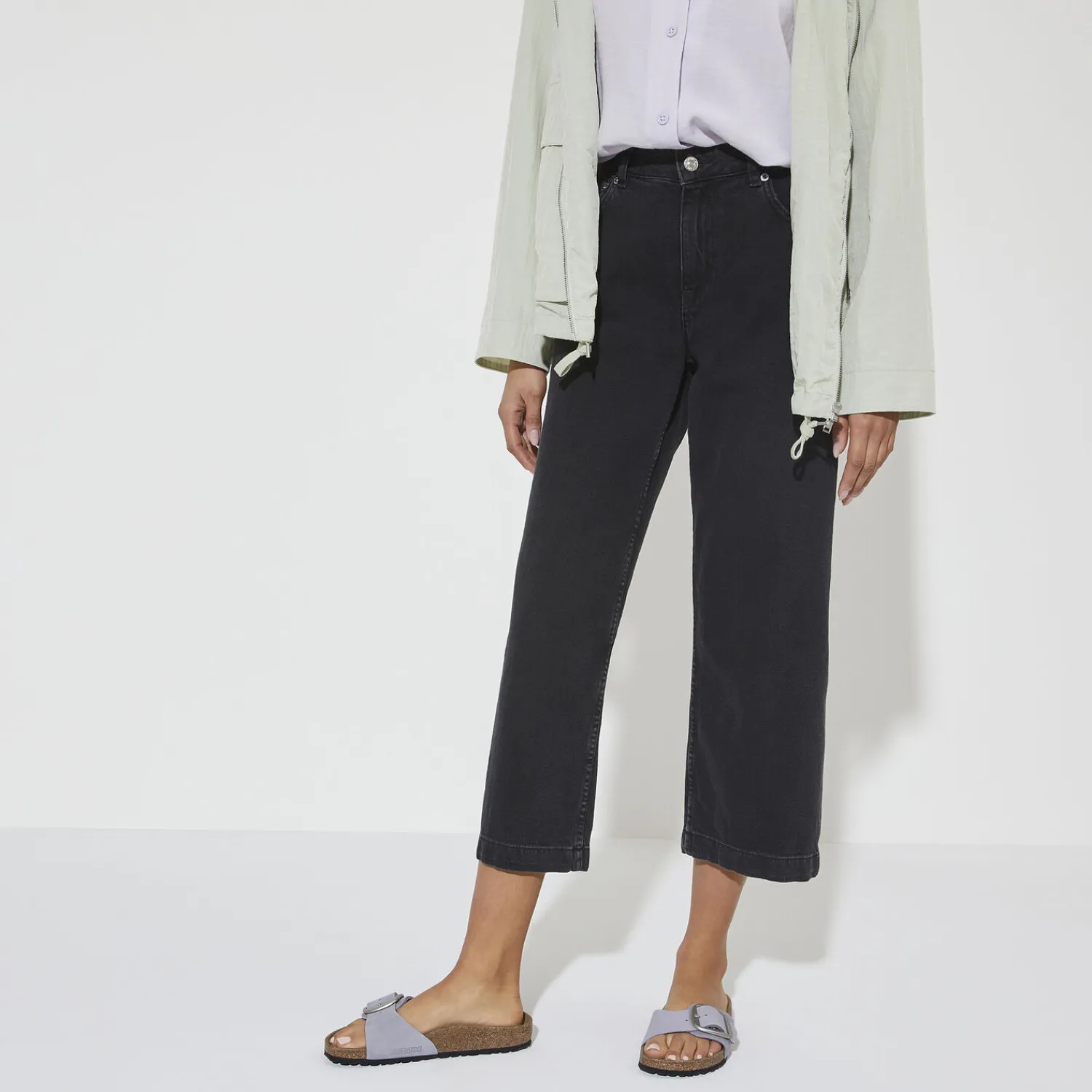 Dames Birkenstock Een Riem-Madrid Big Buckle