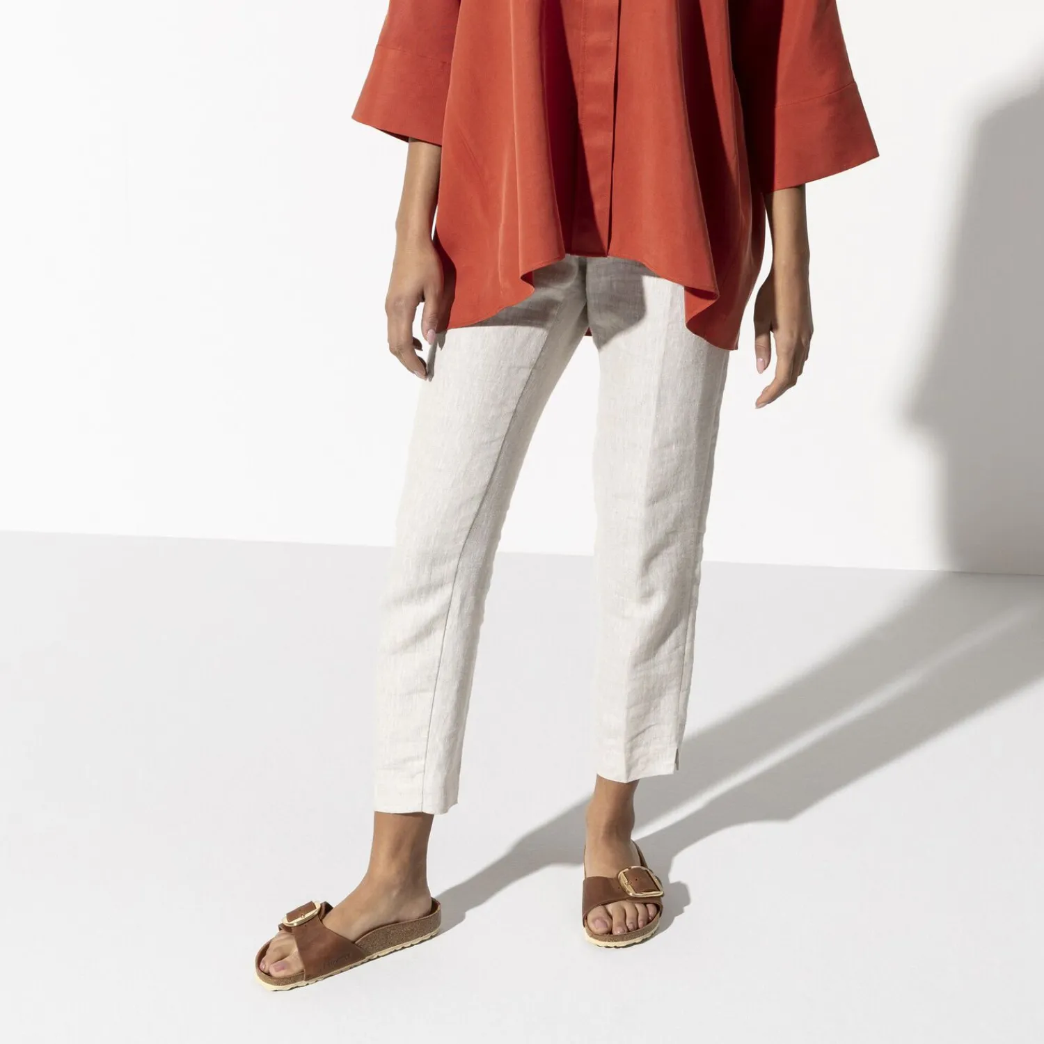 Dames Birkenstock Een Riem-Madrid Big Buckle