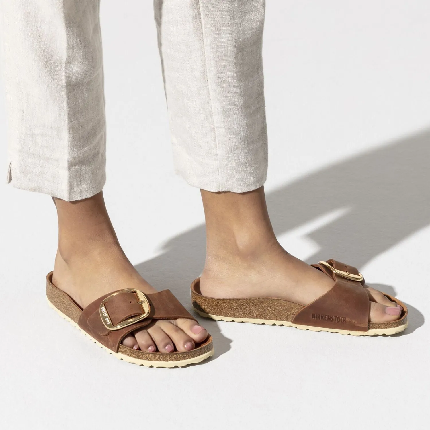 Dames Birkenstock Een Riem-Madrid Big Buckle