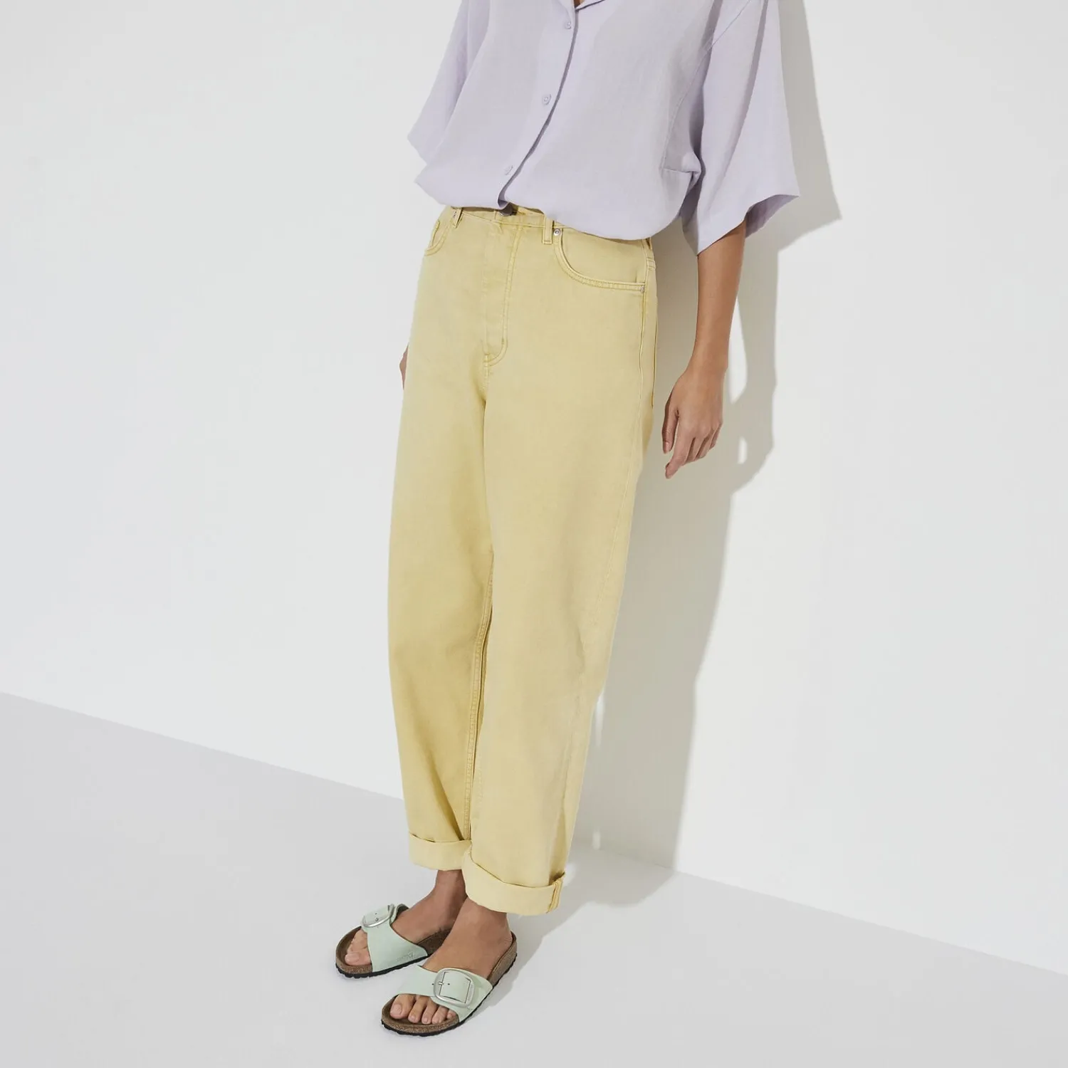 Dames Birkenstock Een Riem-Madrid Big Buckle