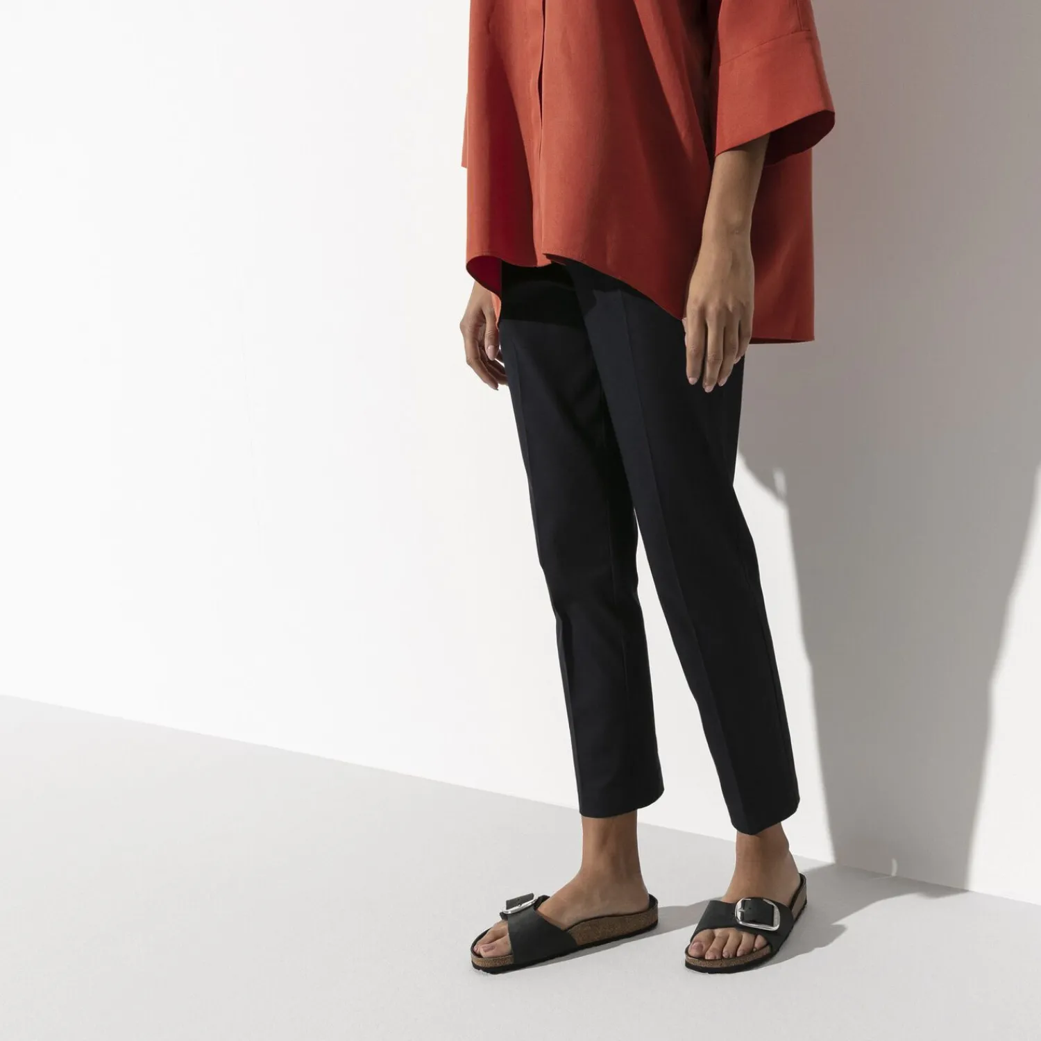 Dames Birkenstock Een Riem-Madrid Big Buckle