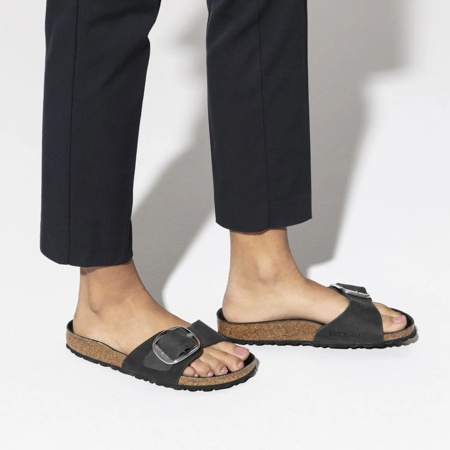 Dames Birkenstock Een Riem-Madrid Big Buckle