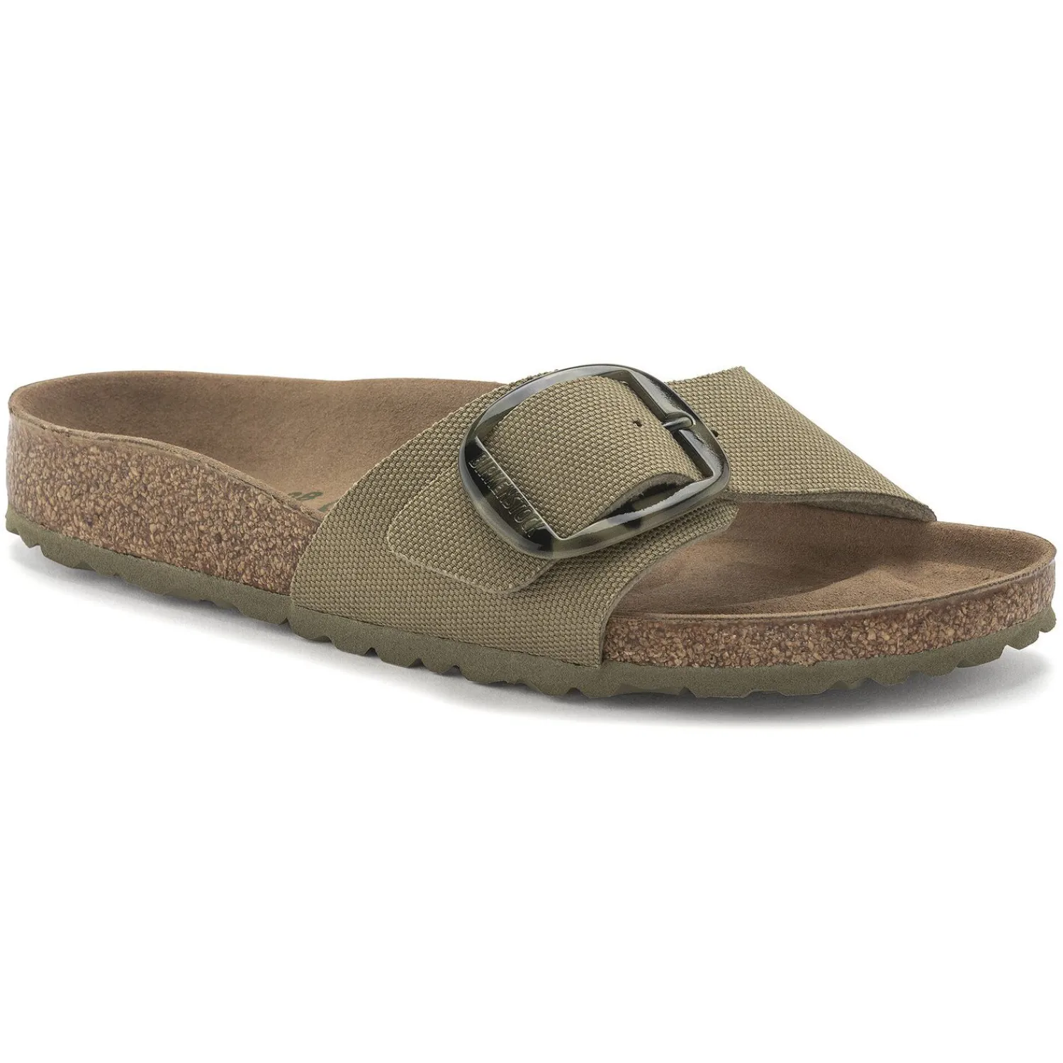 Dames Birkenstock Een Riem-Madrid Vegan Big Buckle