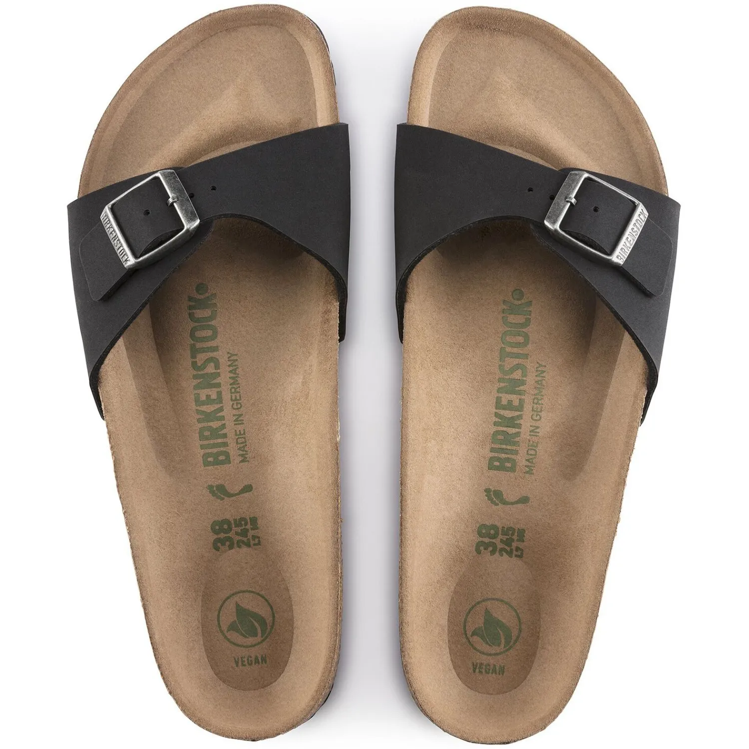 Dames Birkenstock Een Riem-Madrid Veganistisch