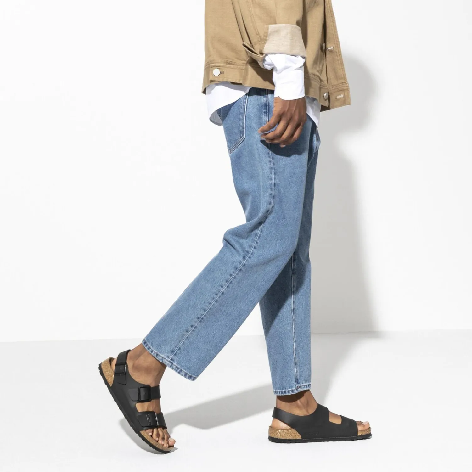 Heren Birkenstock Met Hielriem-Milano