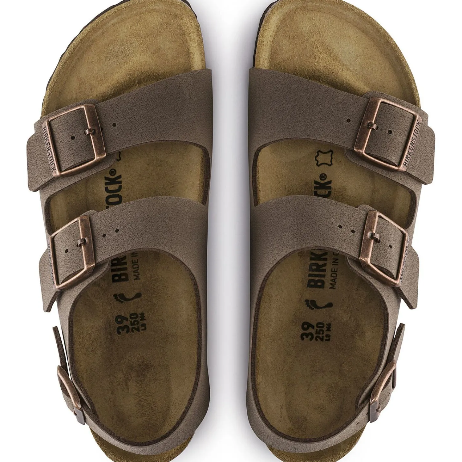 Heren Birkenstock Met Hielriem-Milano