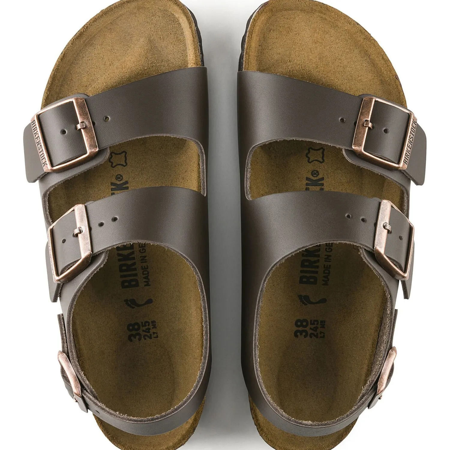 Heren Birkenstock Met Hielriem-Milano