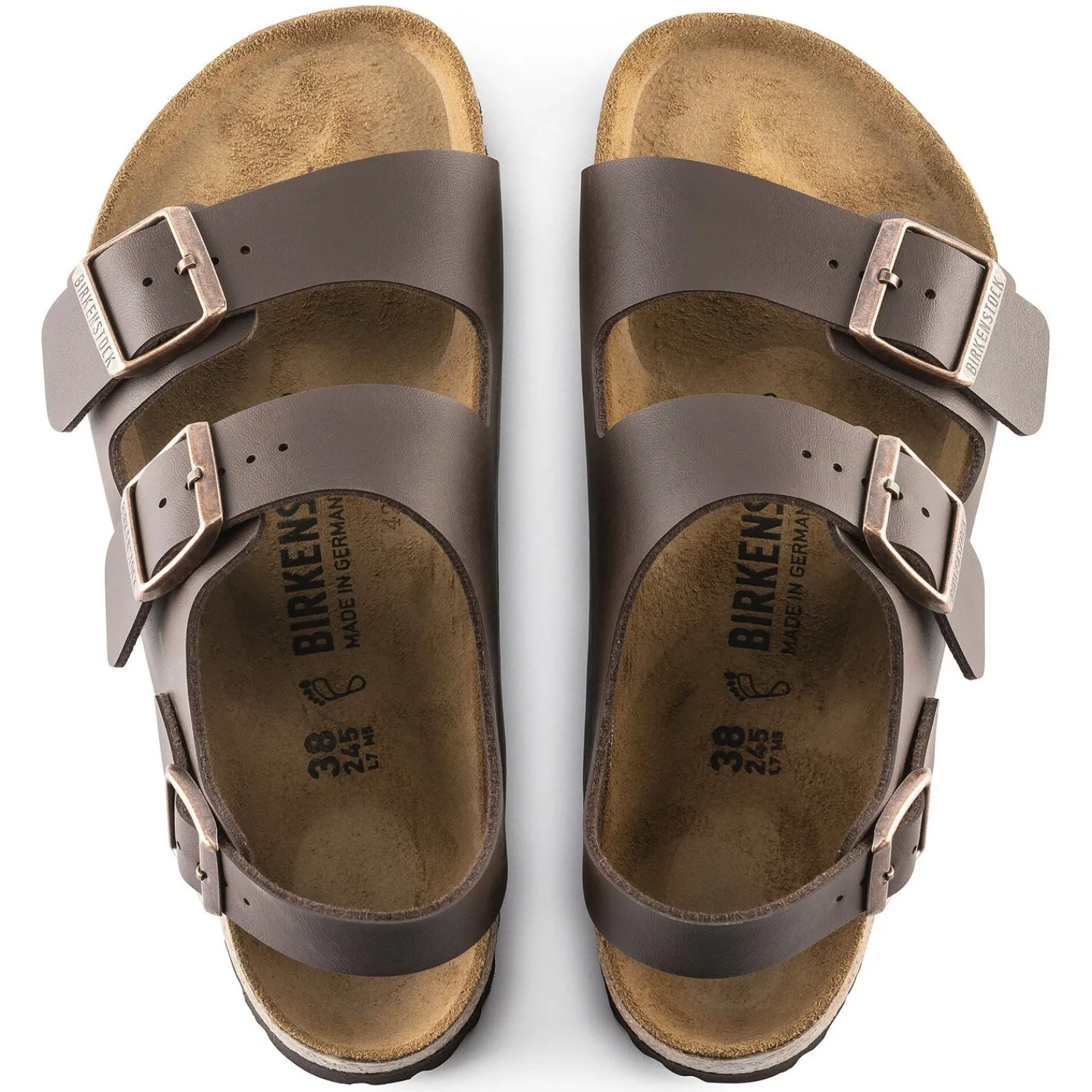 Heren Birkenstock Met Hielriem-Milano