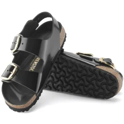 Dames Birkenstock Met Hielriem-Milano Big Buckle