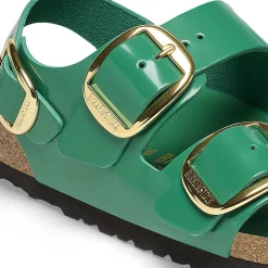Dames Birkenstock Met Hielriem-Milano Big Buckle