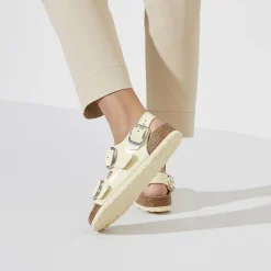Dames Birkenstock Met Hielriem-Milano Big Buckle
