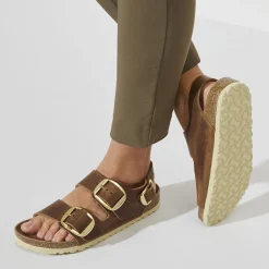 Dames Birkenstock Met Hielriem-Milano Big Buckle