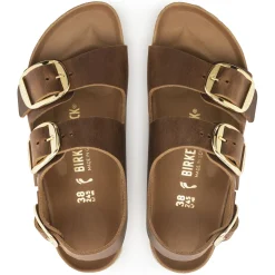 Dames Birkenstock Met Hielriem-Milano Big Buckle