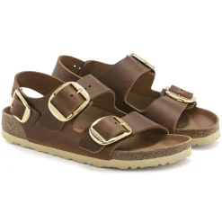 Dames Birkenstock Met Hielriem-Milano Big Buckle