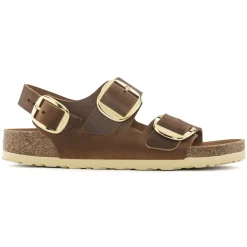 Dames Birkenstock Met Hielriem-Milano Big Buckle