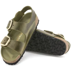 Dames Birkenstock Met Hielriem-Milano Big Buckle