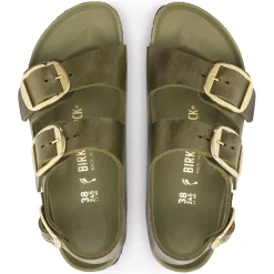 Dames Birkenstock Met Hielriem-Milano Big Buckle