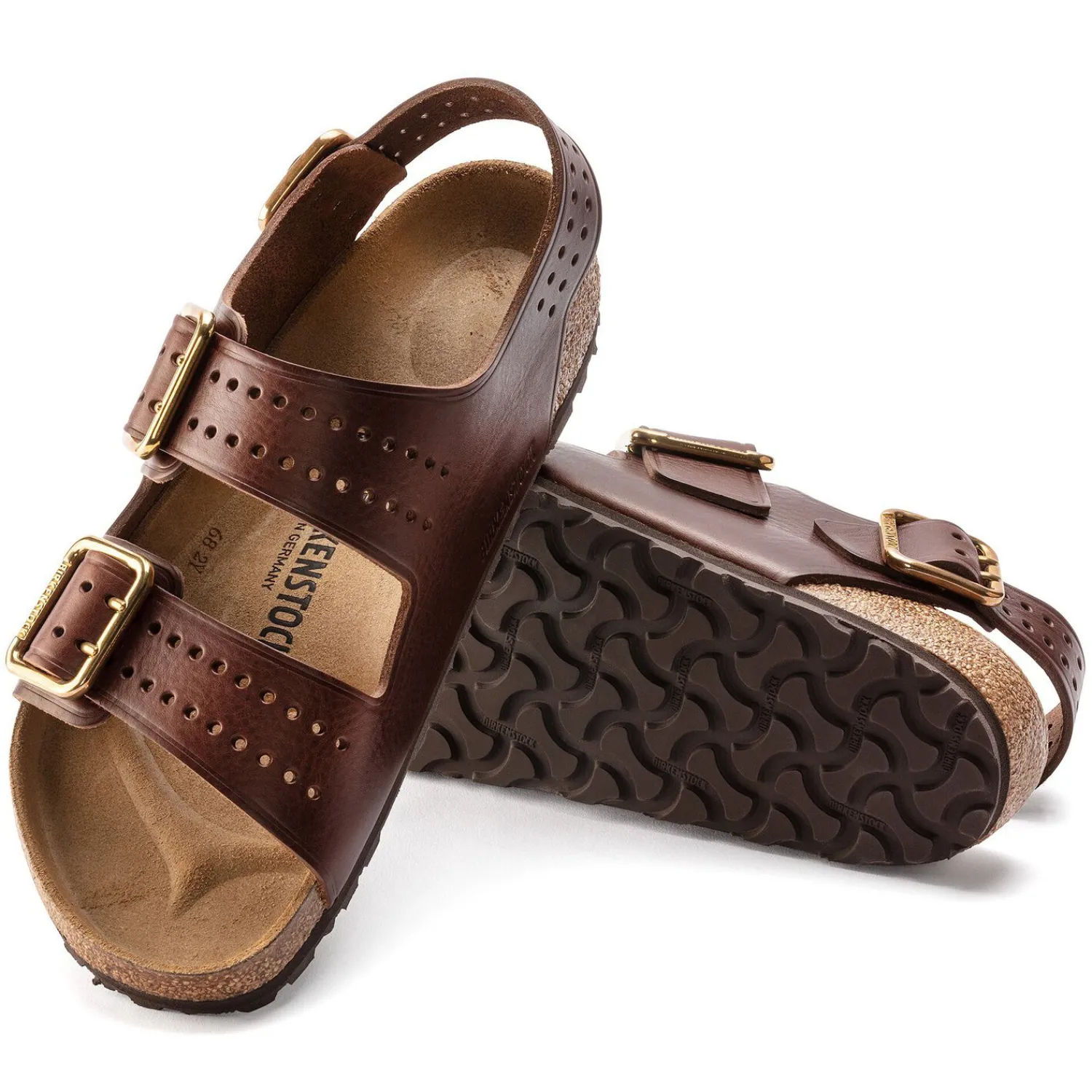 Heren Birkenstock Met Hielriem-Milano Bold