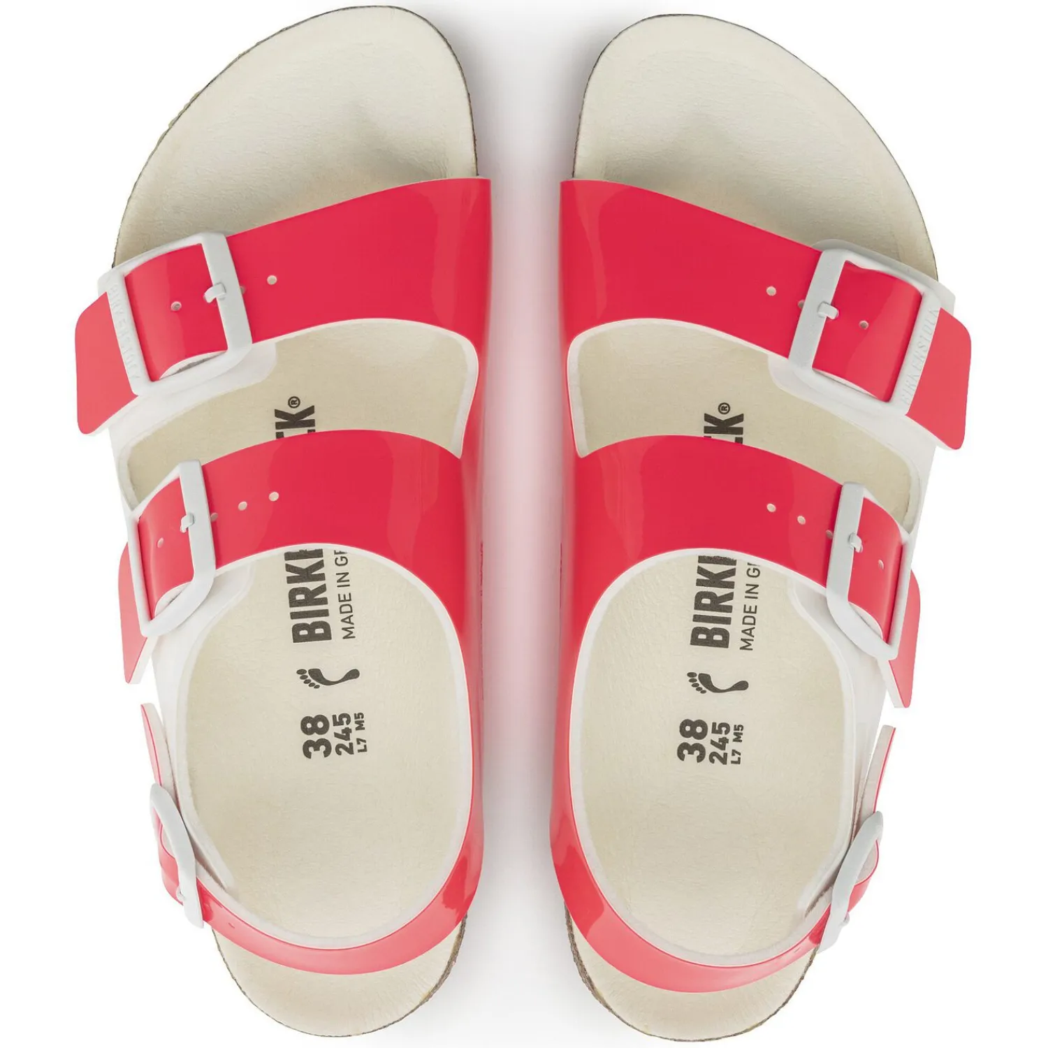 Dames Birkenstock Met Hielriem-Milano Bs