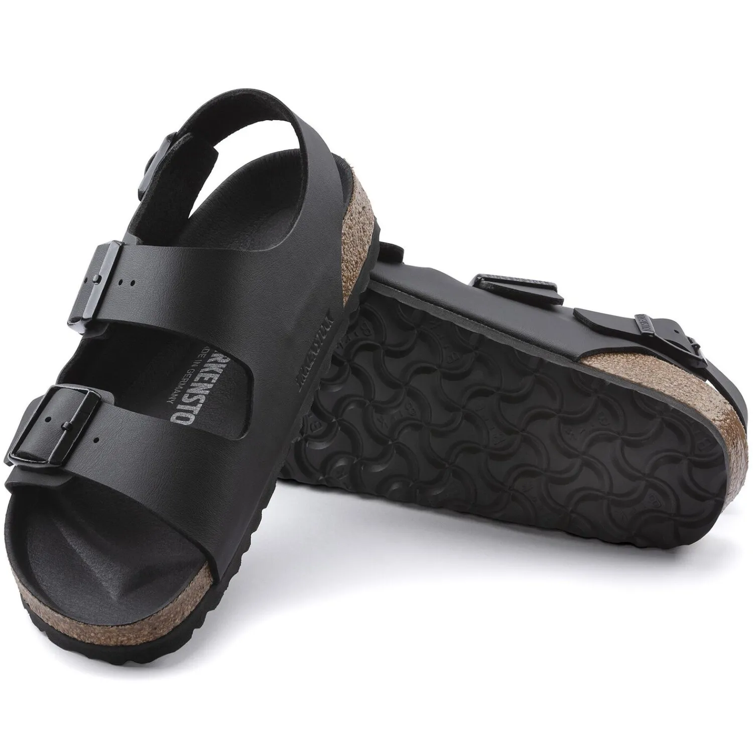 Heren Birkenstock Met Hielriem-Milano Bs