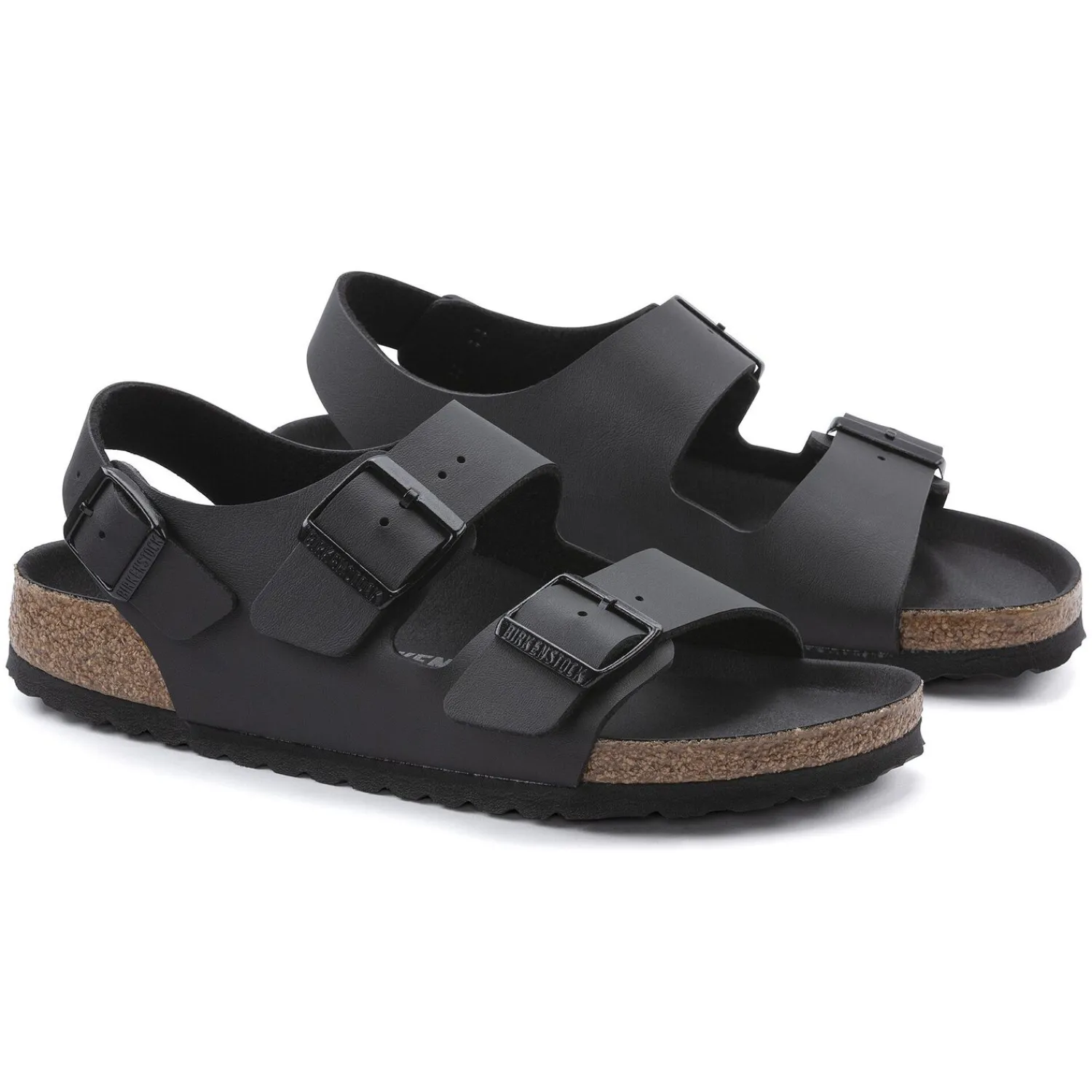 Heren Birkenstock Met Hielriem-Milano Bs