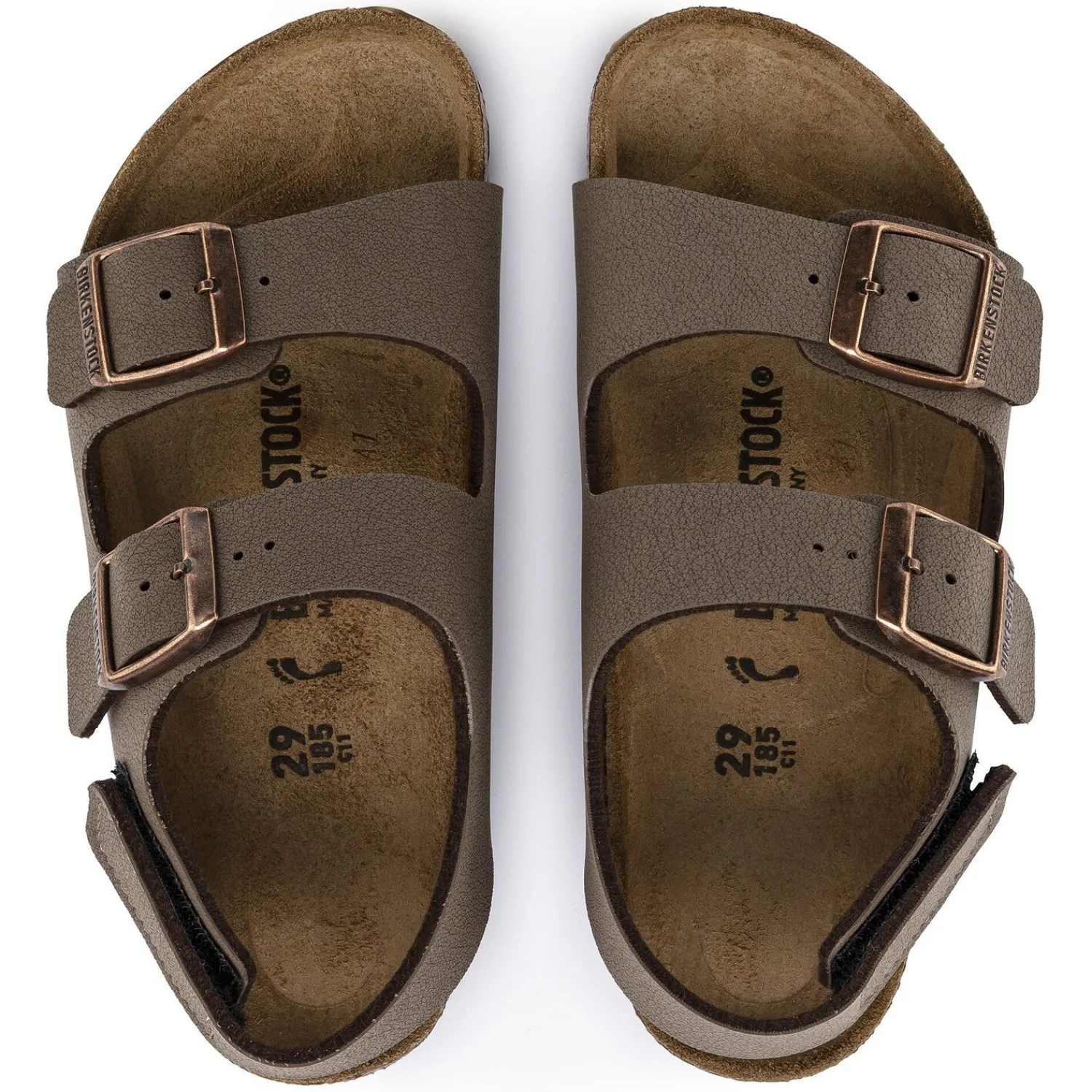 Kinderen Birkenstock Klittenbandsandalen-Milano Hl Kids