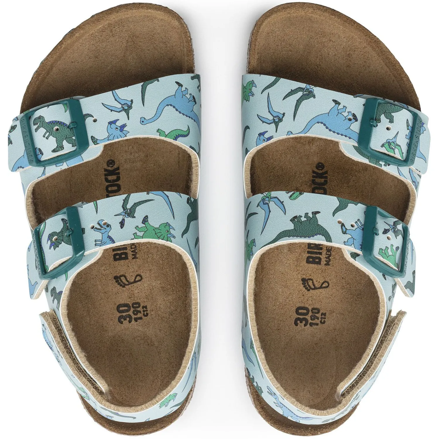 Kinderen Birkenstock Klittenbandsandalen-Milano Hl Kids