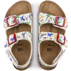 Kinderen Birkenstock Klittenbandsandalen-Milano Hl Kids