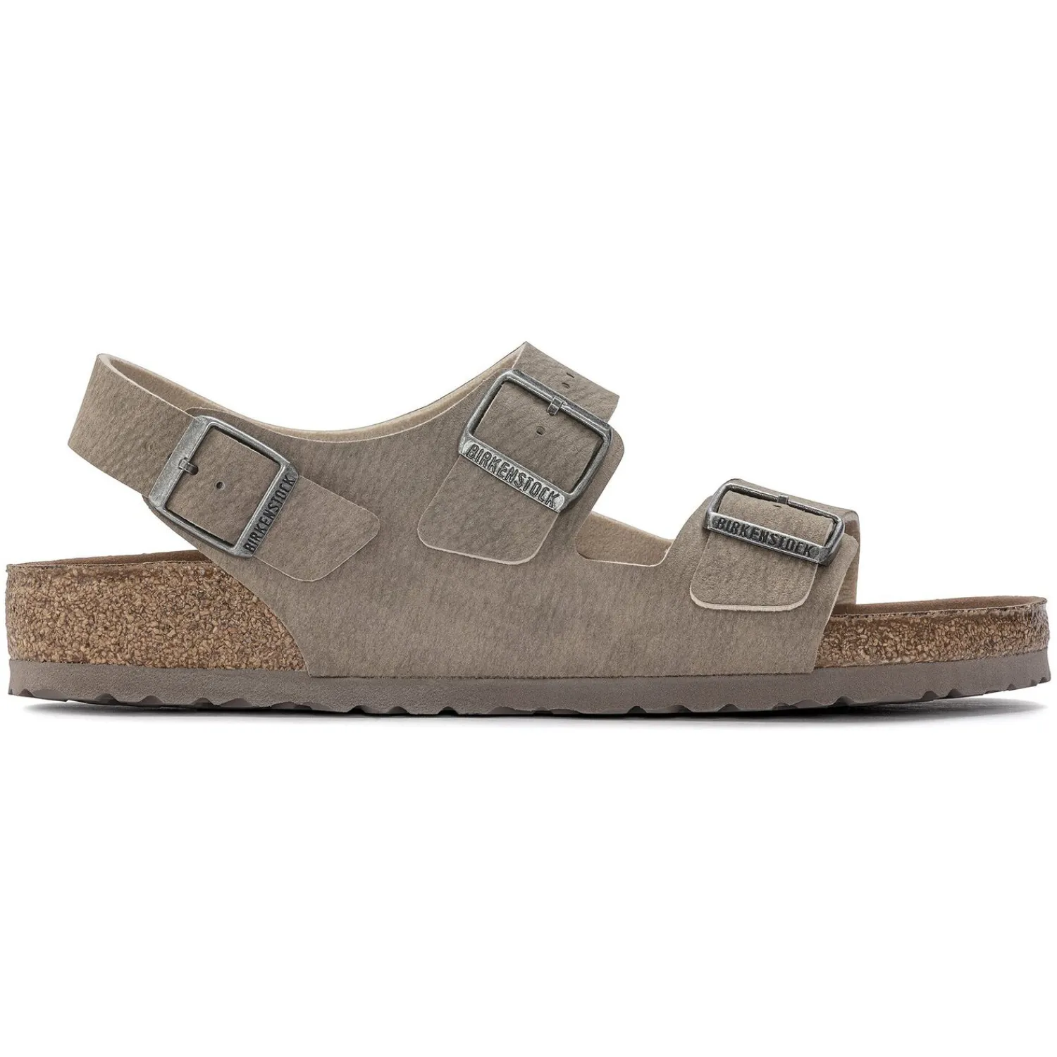 Heren Birkenstock Met Hielriem-Milano Veganistisch
