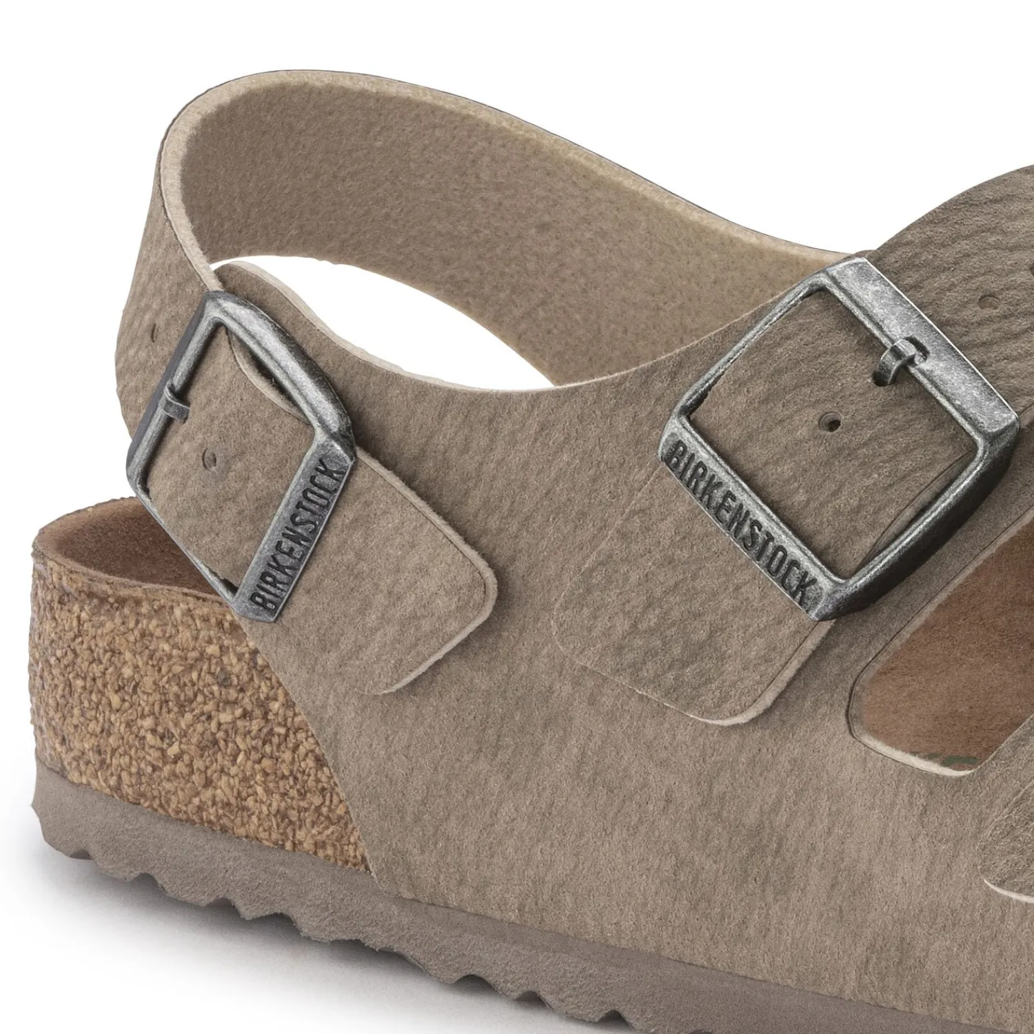 Heren Birkenstock Met Hielriem-Milano Veganistisch