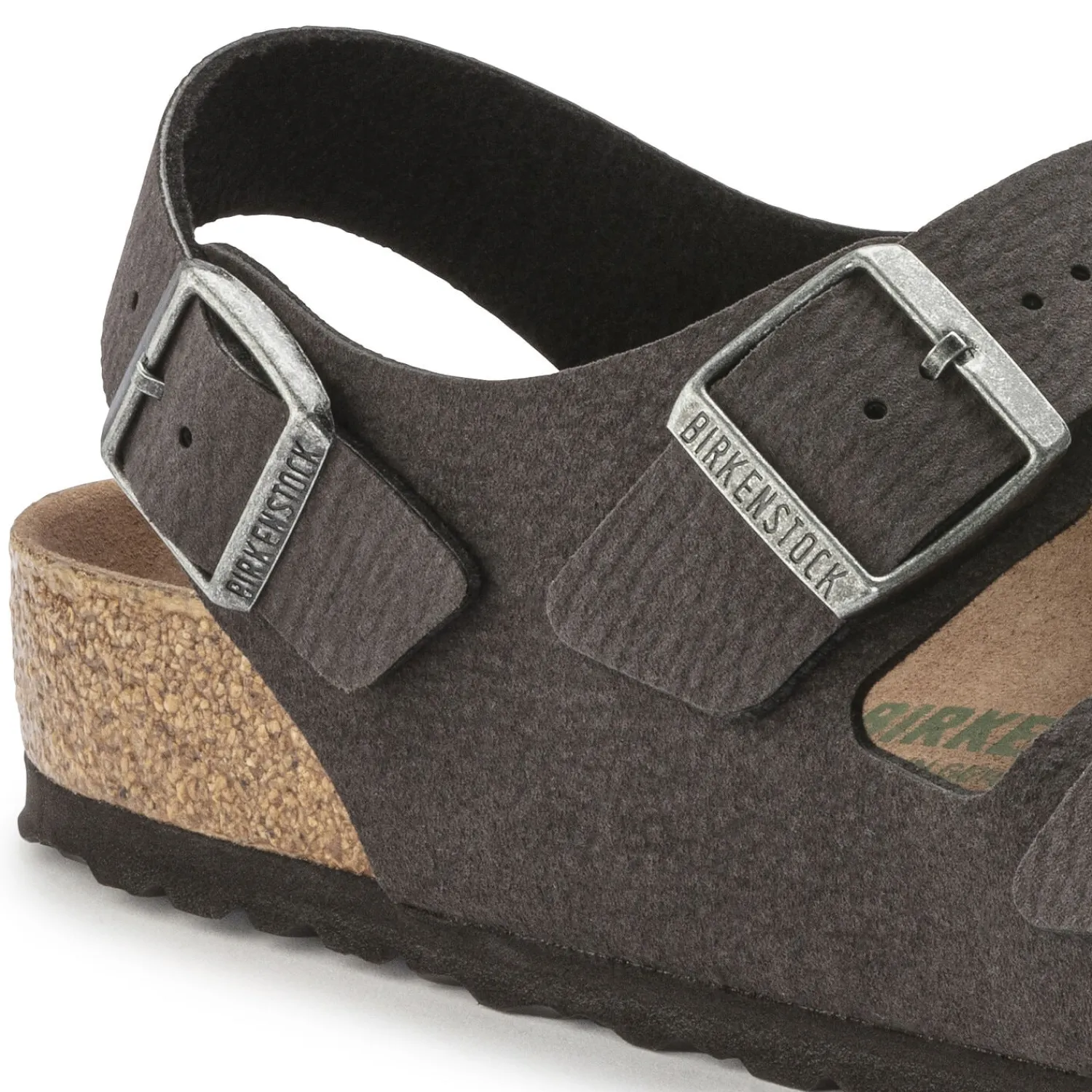 Heren Birkenstock Met Hielriem-Milano Veganistisch