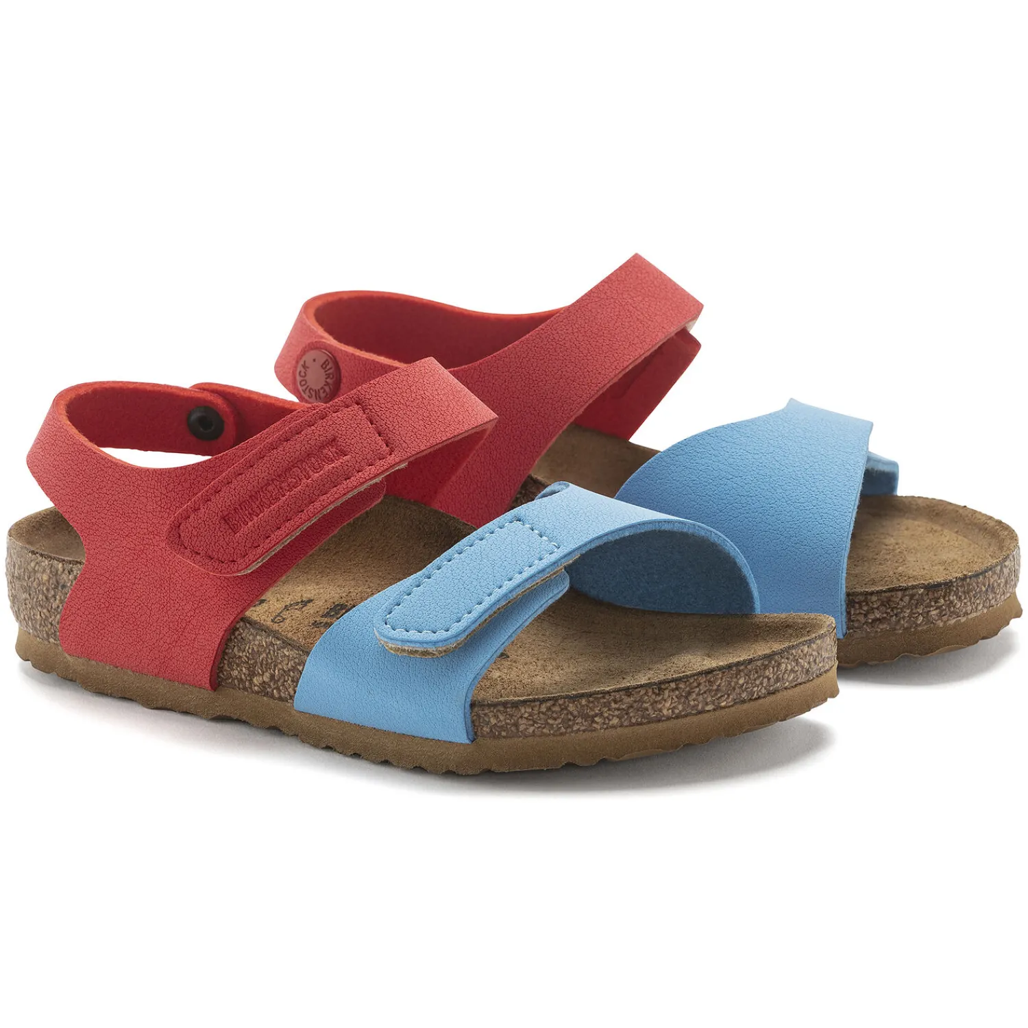 Kinderen Birkenstock Klittenbandsandalen-Palu Kids Logo Bs