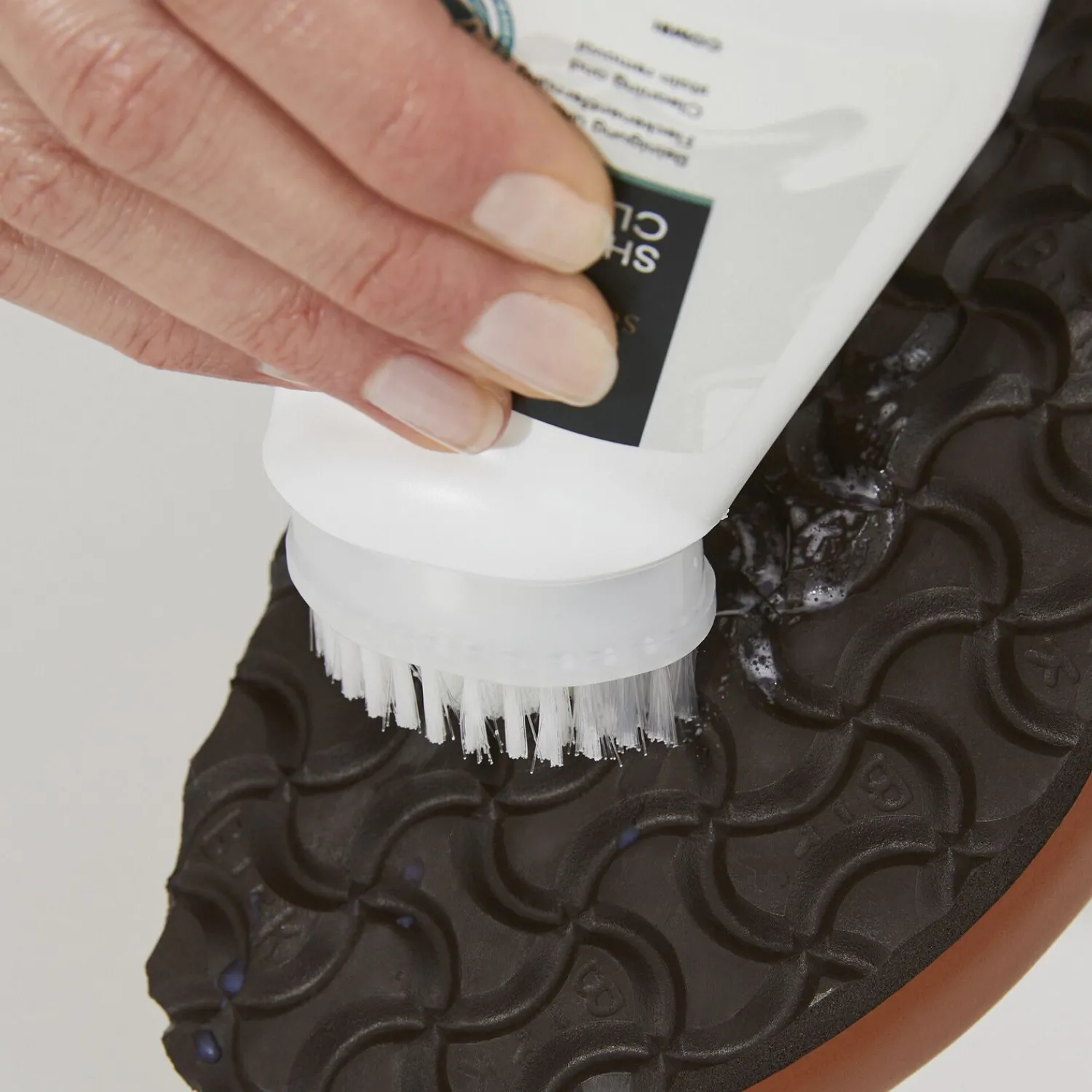 Dames Birkenstock Schoenonderhoud-Shoe Clean Met Borstel