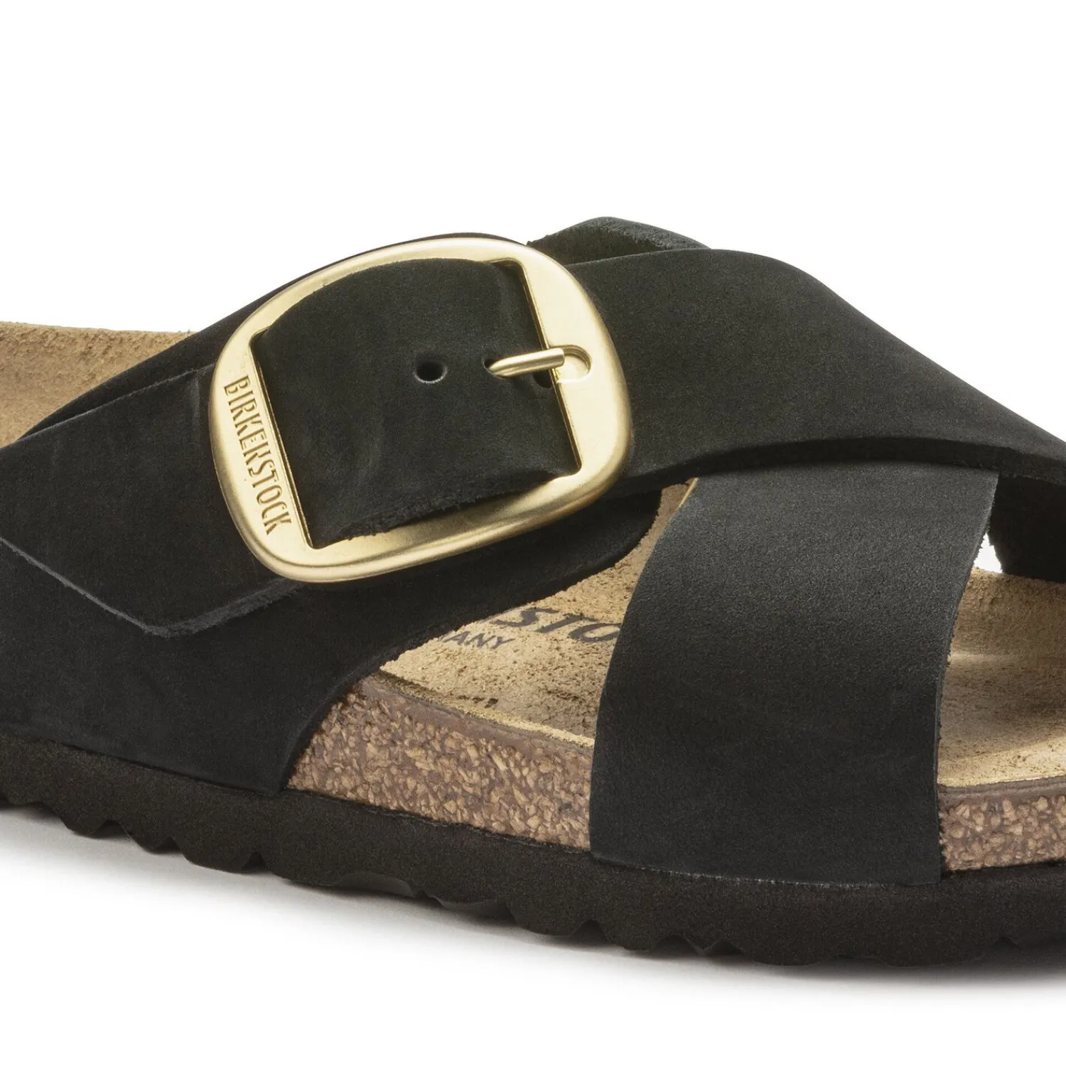 Dames Birkenstock Twee Riemen-Siena Big Buckle