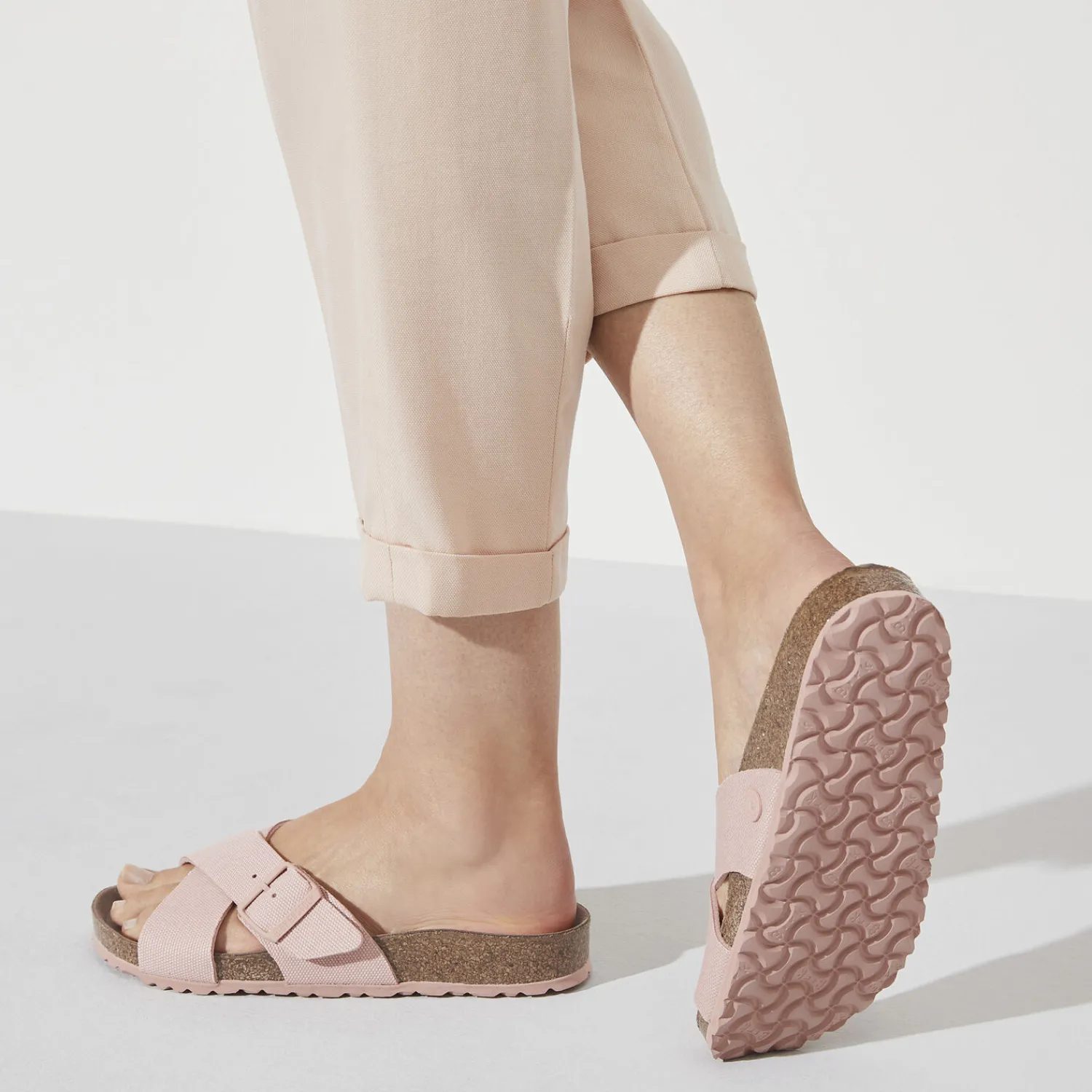Dames Birkenstock Twee Riemen-Siena Vegan