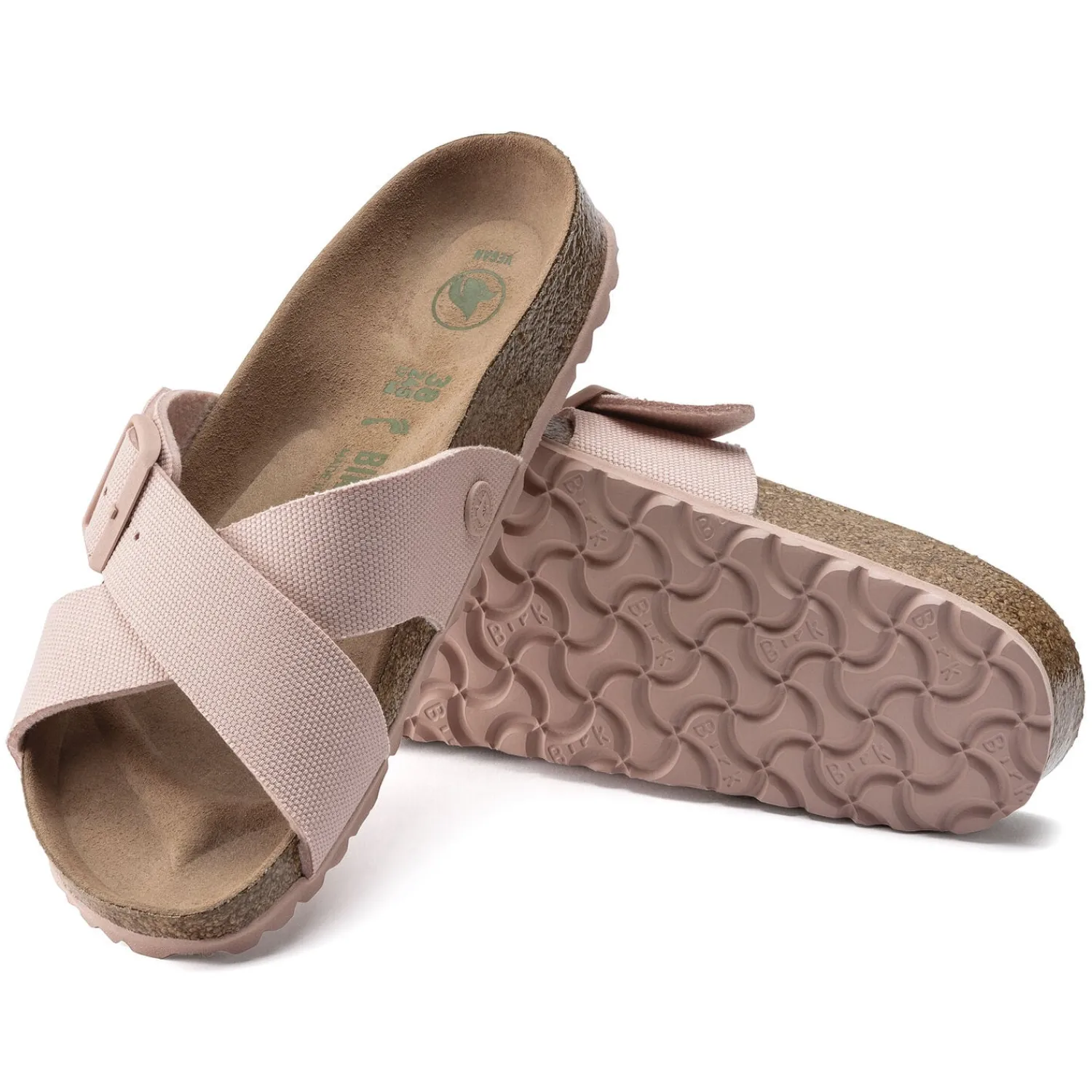 Dames Birkenstock Twee Riemen-Siena Vegan