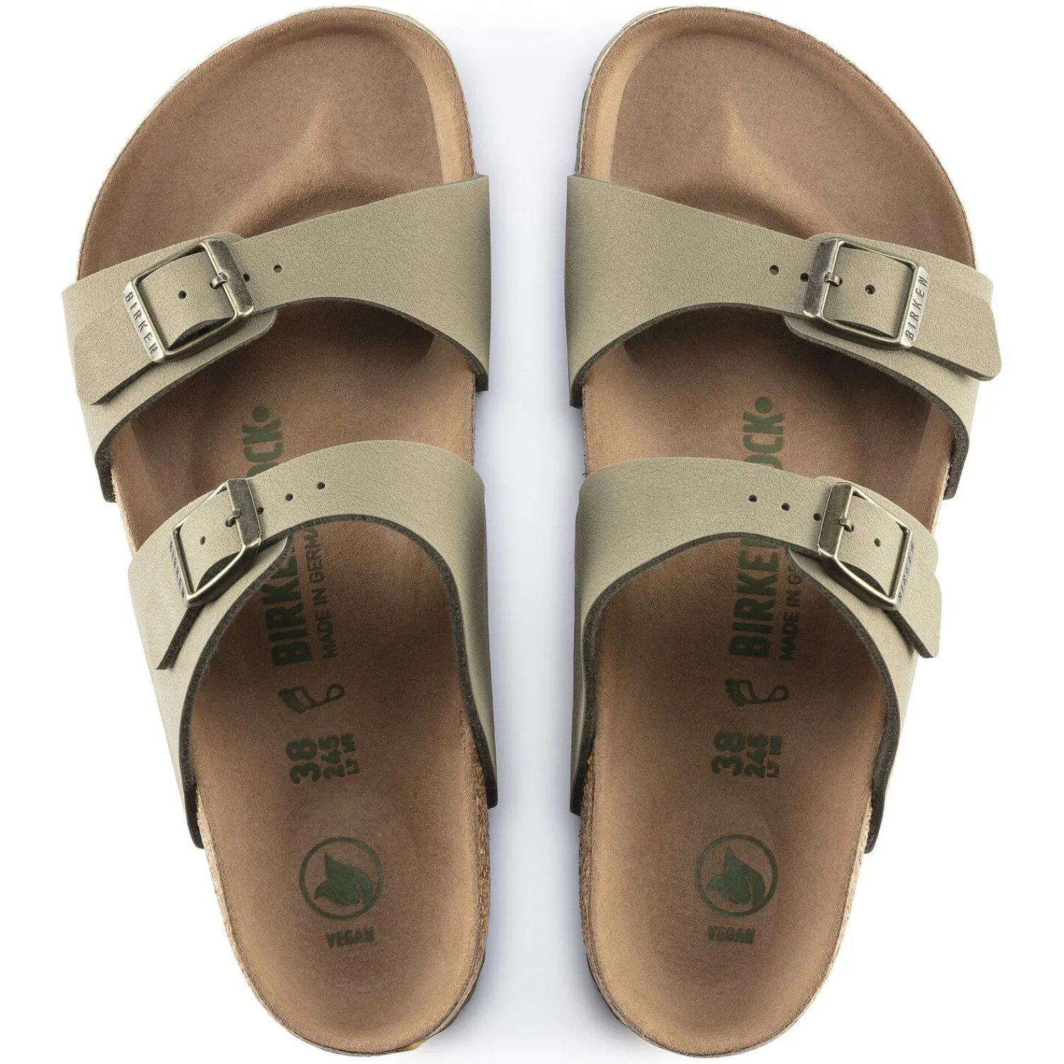 Dames Birkenstock Twee Riemen-Sydney Veganistisch