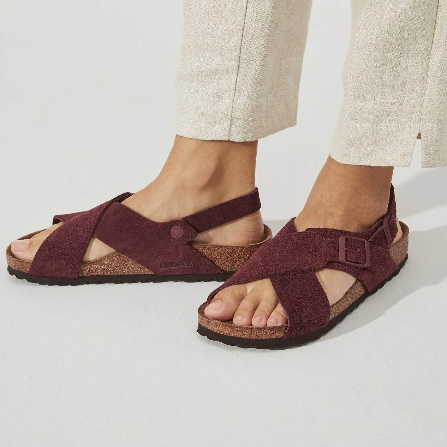 Dames Birkenstock Met Hielriem-Tulum Zacht Voetbed