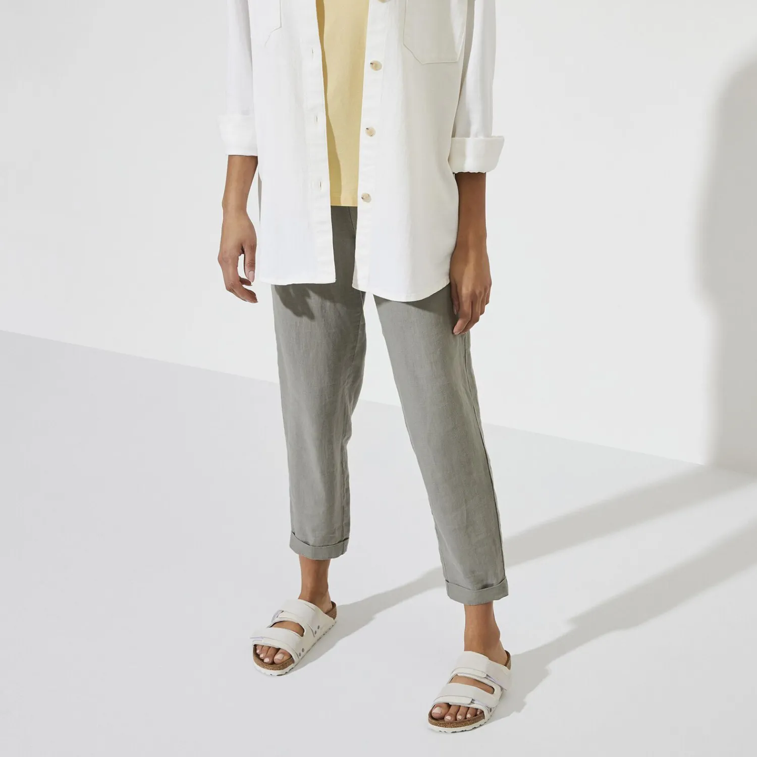 Heren Birkenstock Twee Riemen-Uji