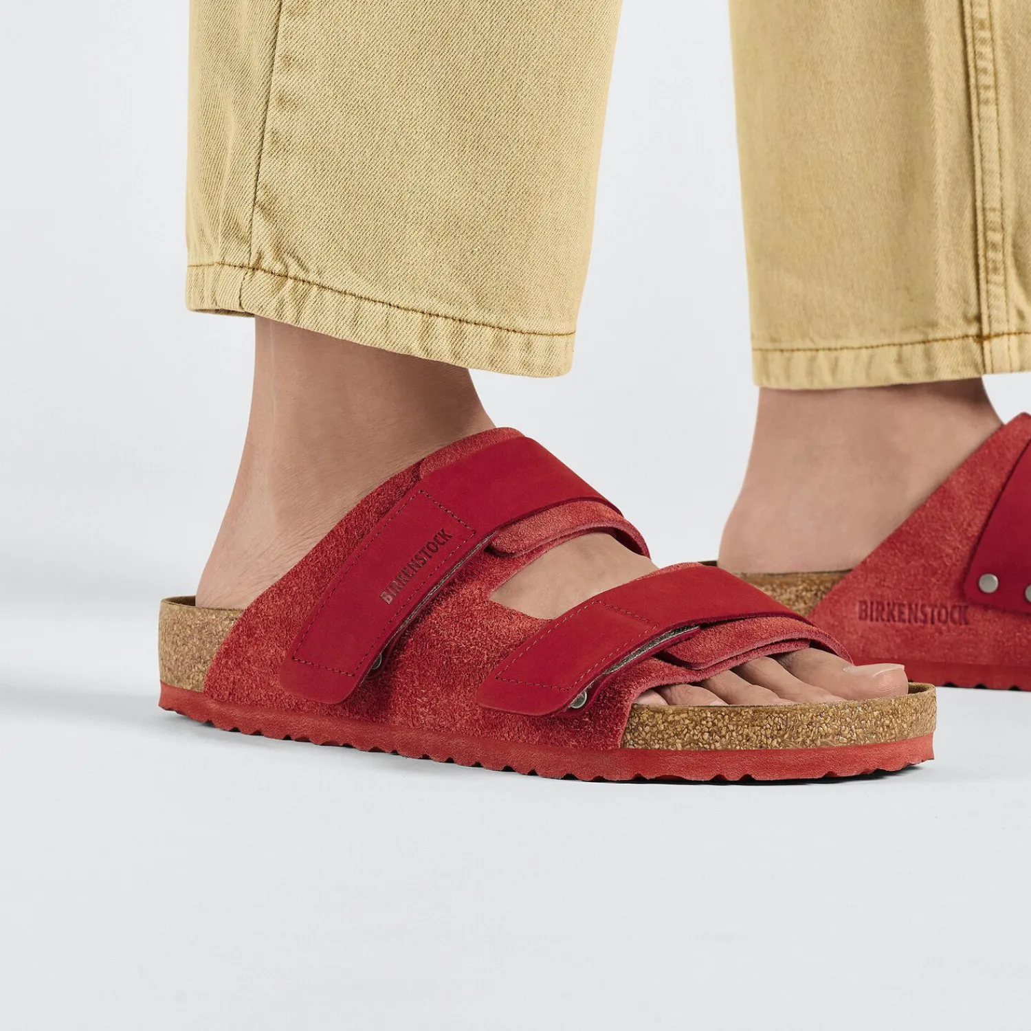 Heren Birkenstock Twee Riemen-Uji