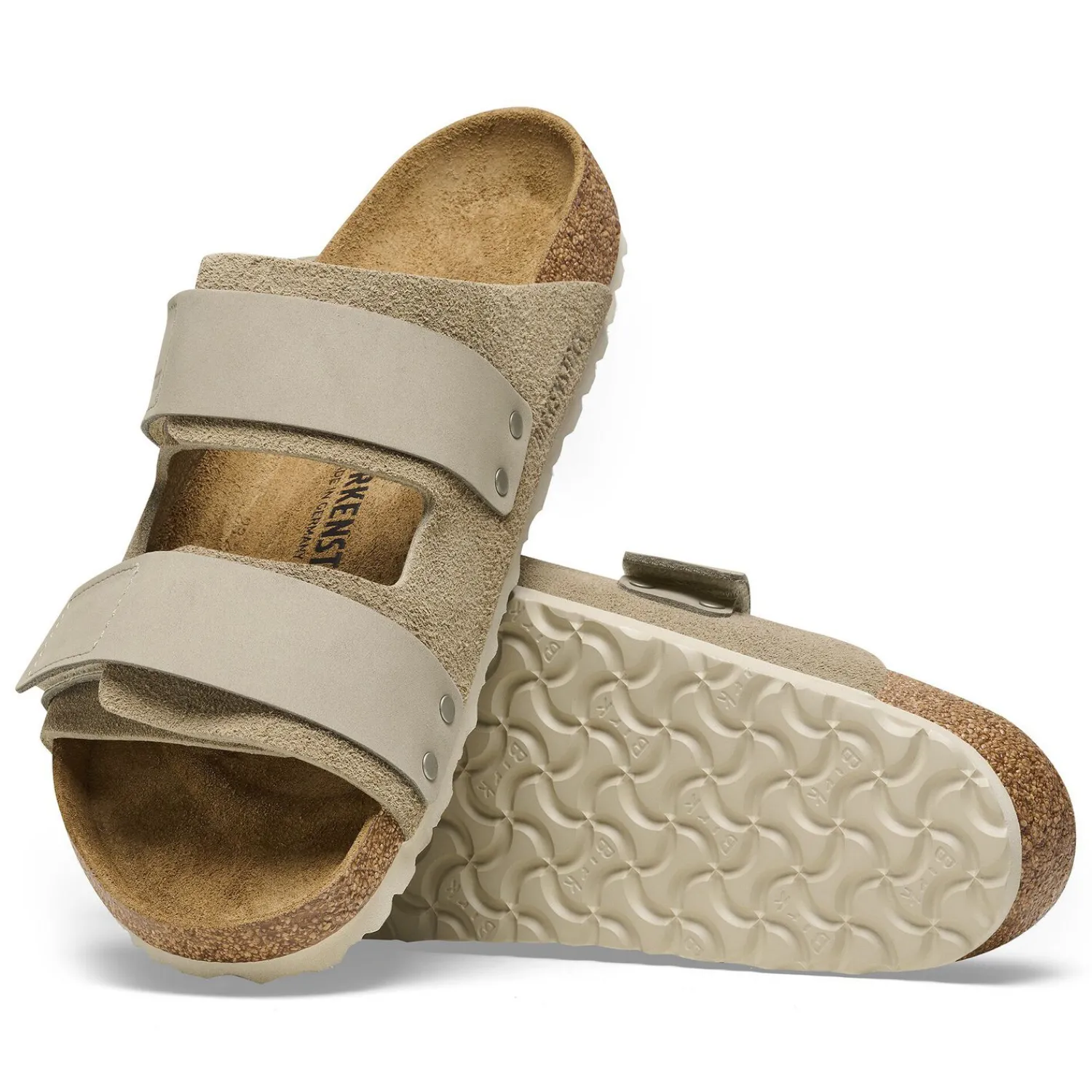 Heren Birkenstock Twee Riemen-Uji