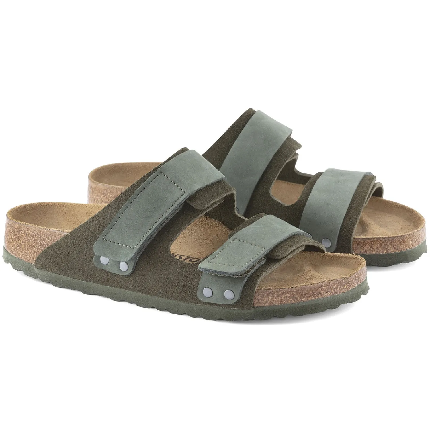 Heren Birkenstock Twee Riemen-Uji