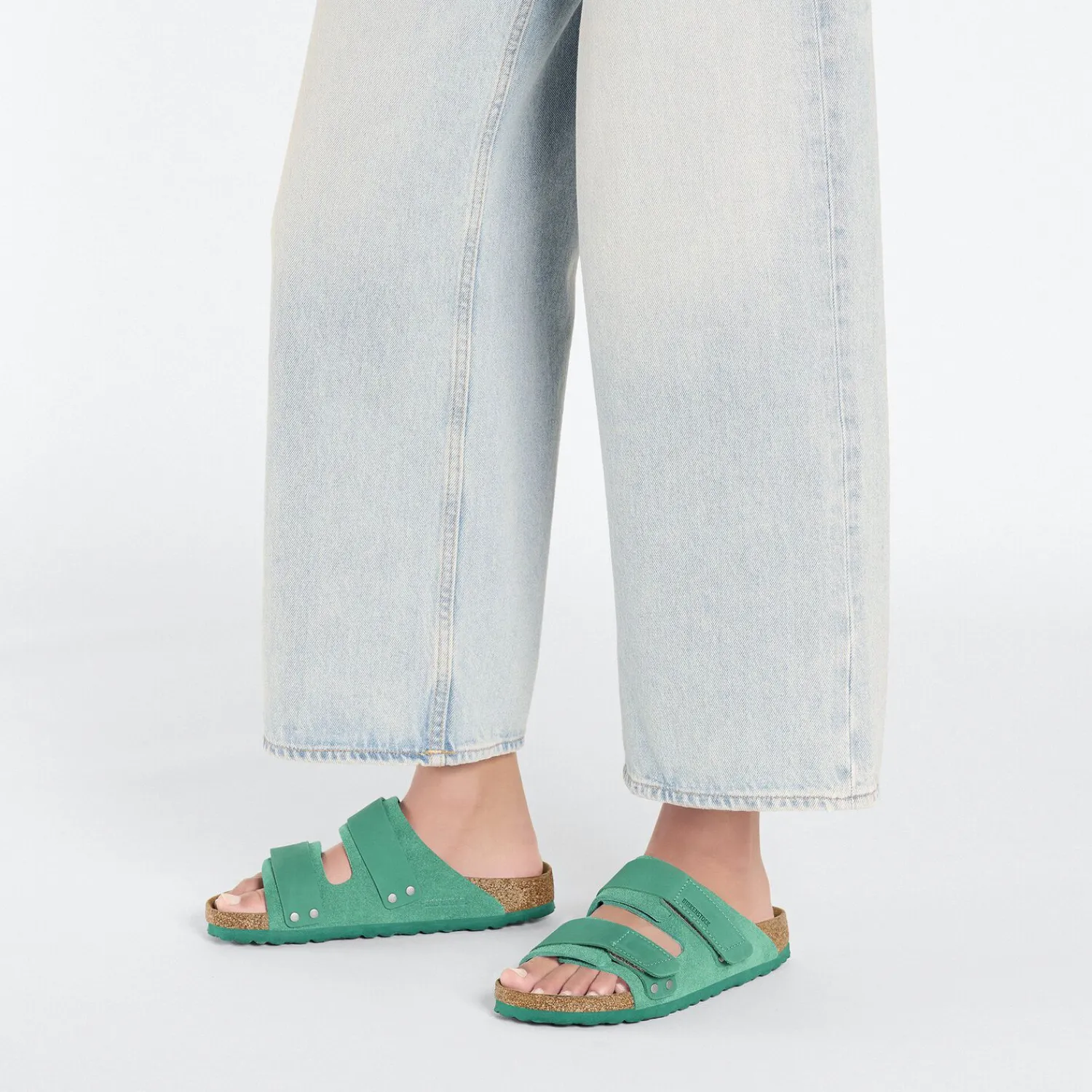 Heren Birkenstock Twee Riemen-Uji